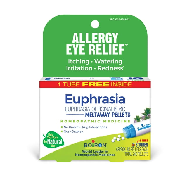 Boiron Euphrasia Officinalis 6C Bonus Pack