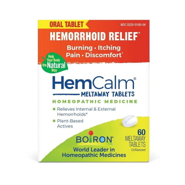 Boiron HemCalm Tablets