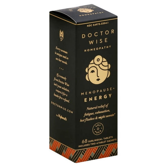 Menopause + Energy Homeopathy 68 TAB